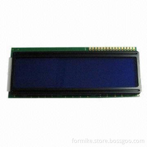 Character Dot Matrix LCD Module with 16 x 2 Pixels Resolution and 99 x 25mm Viewing Area